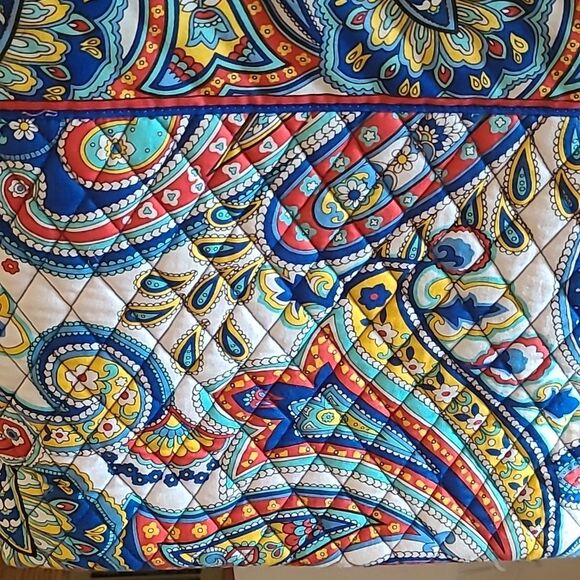 Vera Bradley Marina Paisley Tote NWT - Picture 3 of 4